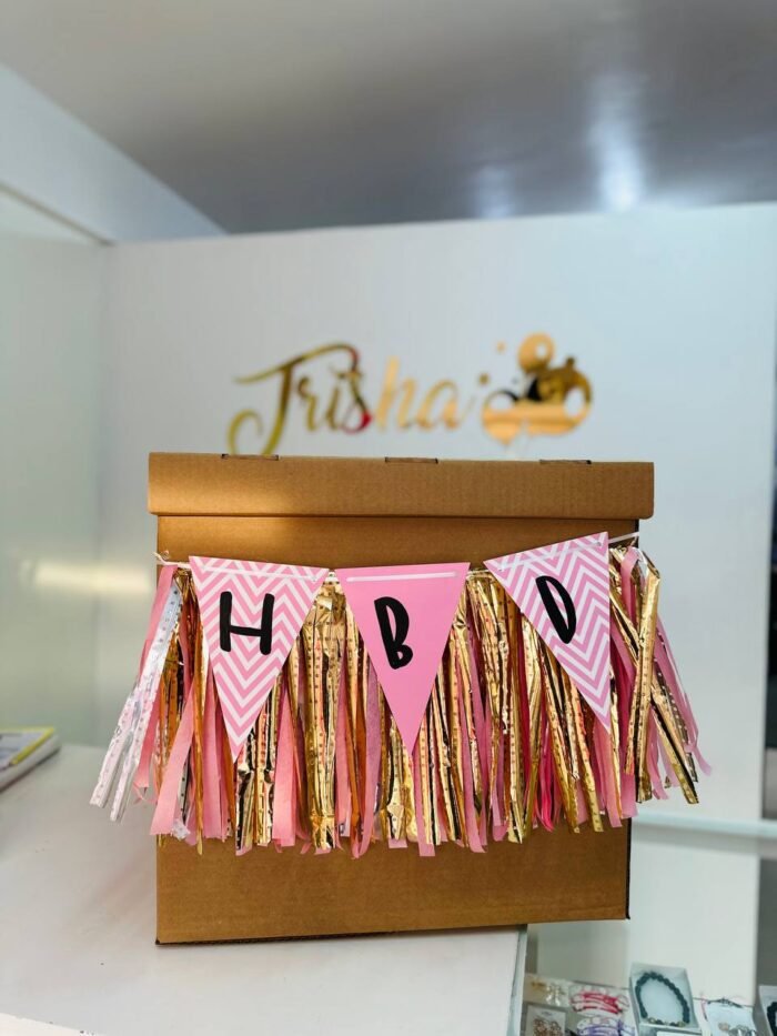 CAJA CUMPLEAÑOS 30X30