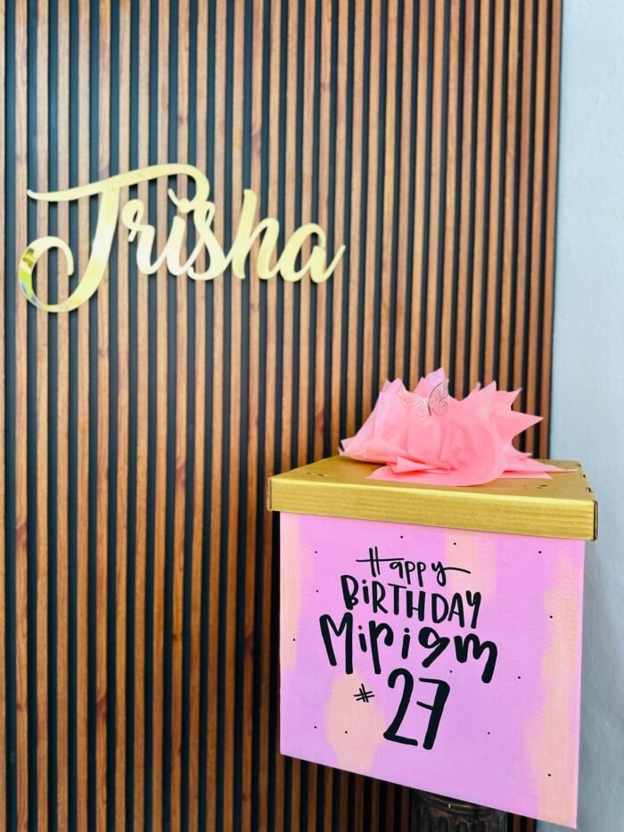 CAJA CUMPLEAÑOS 45X45