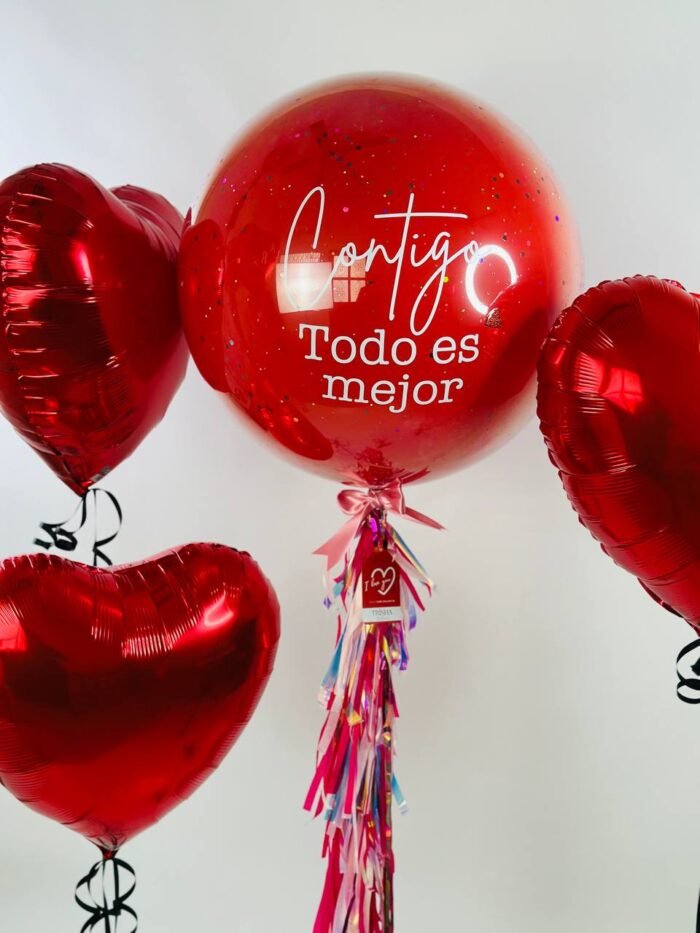 BURBUJA ENGLOBADO PURPURINA